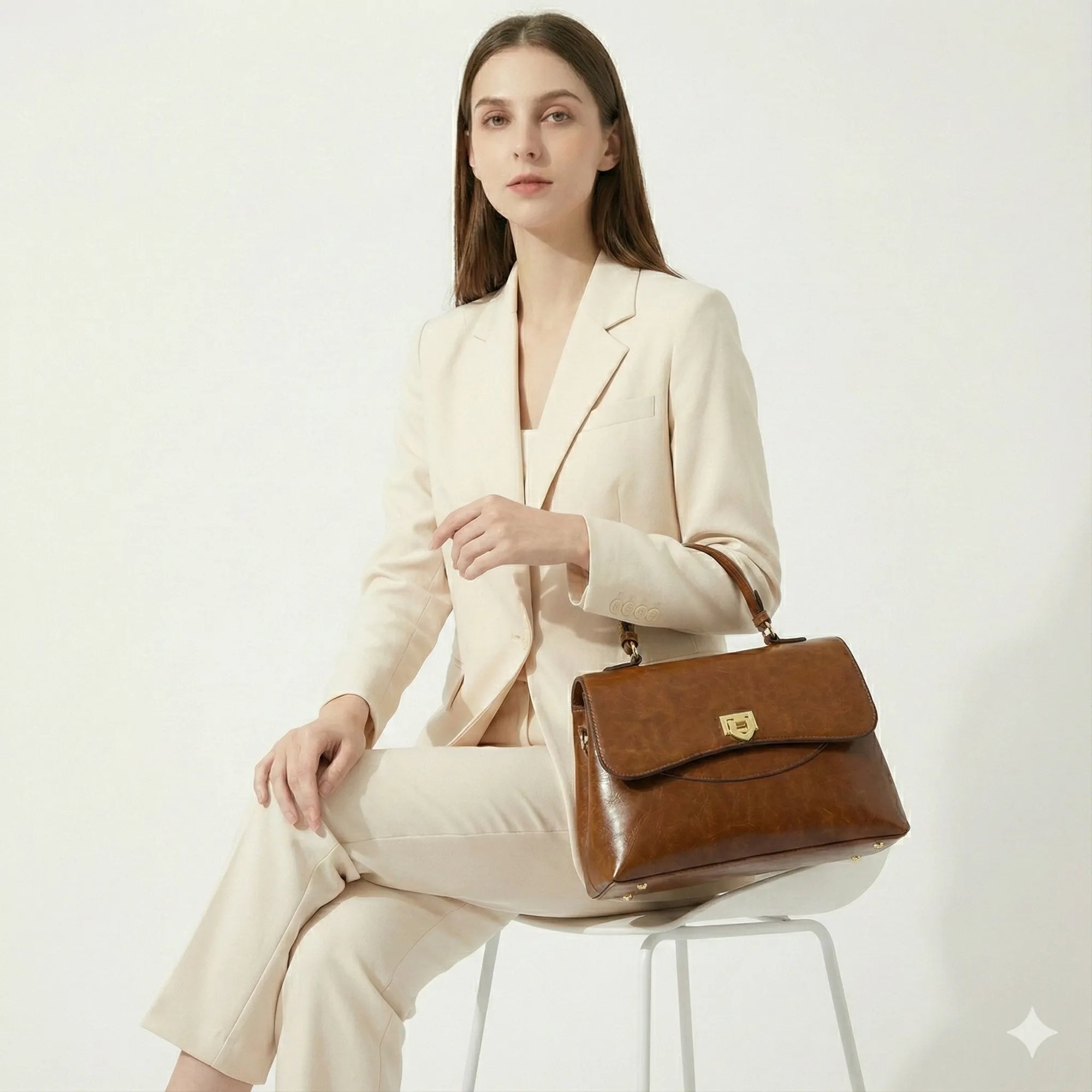 Bolsa em Couro Legítimo - Sienna