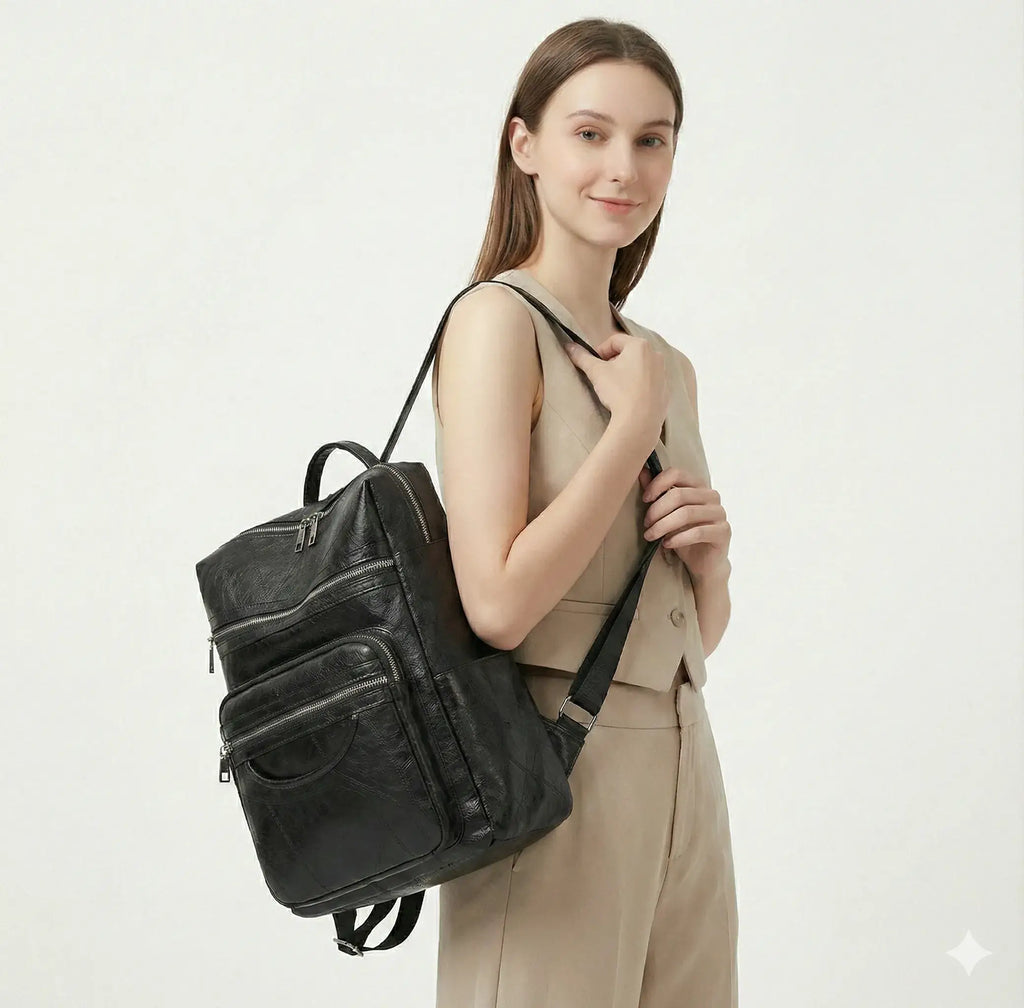 Mochila Feminina em Couro Legítimo - Juliete