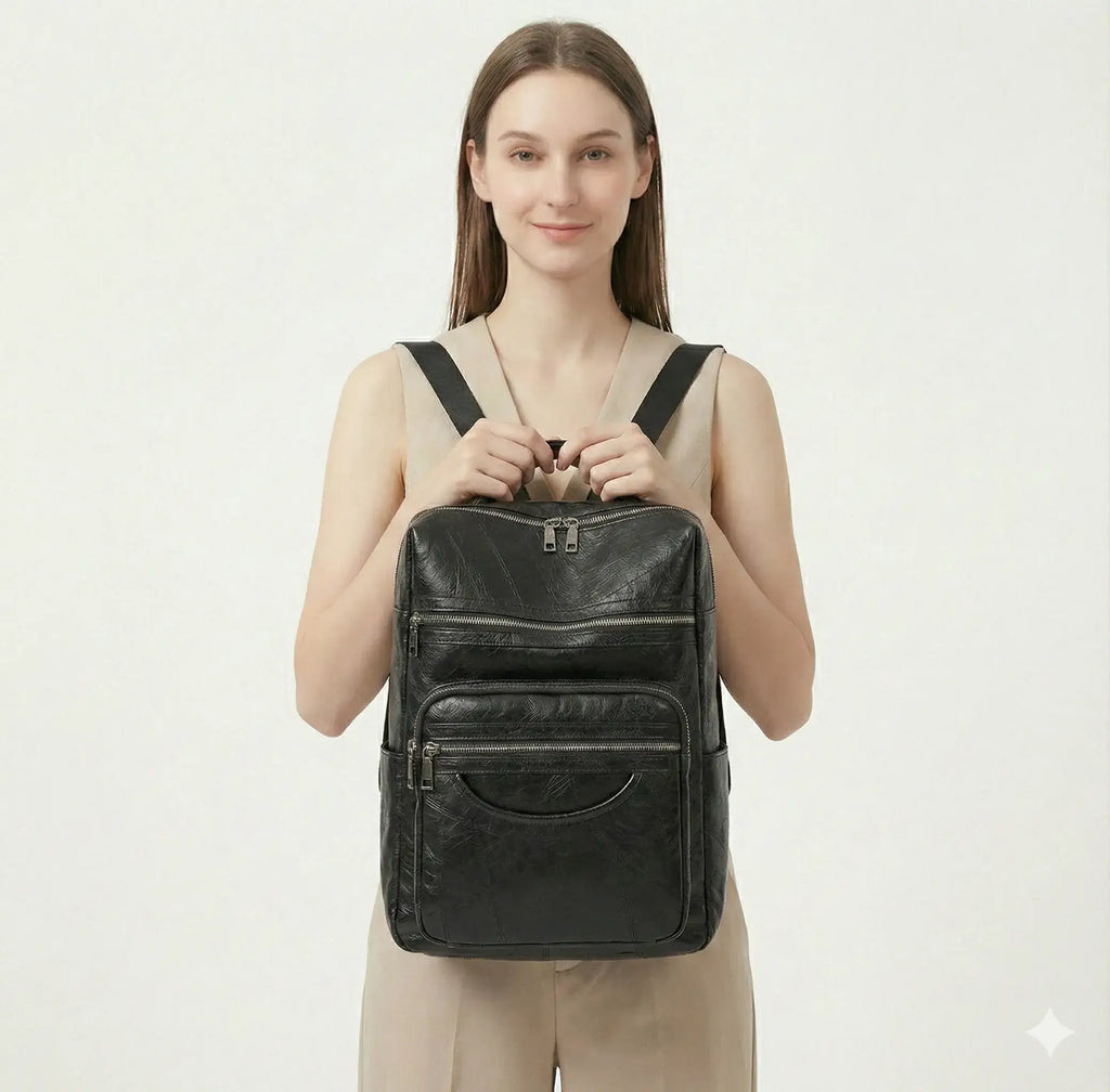 Mochila Feminina em Couro Legítimo - Juliete