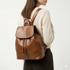 Mochila Feminina em Couro Legítimo - Solene