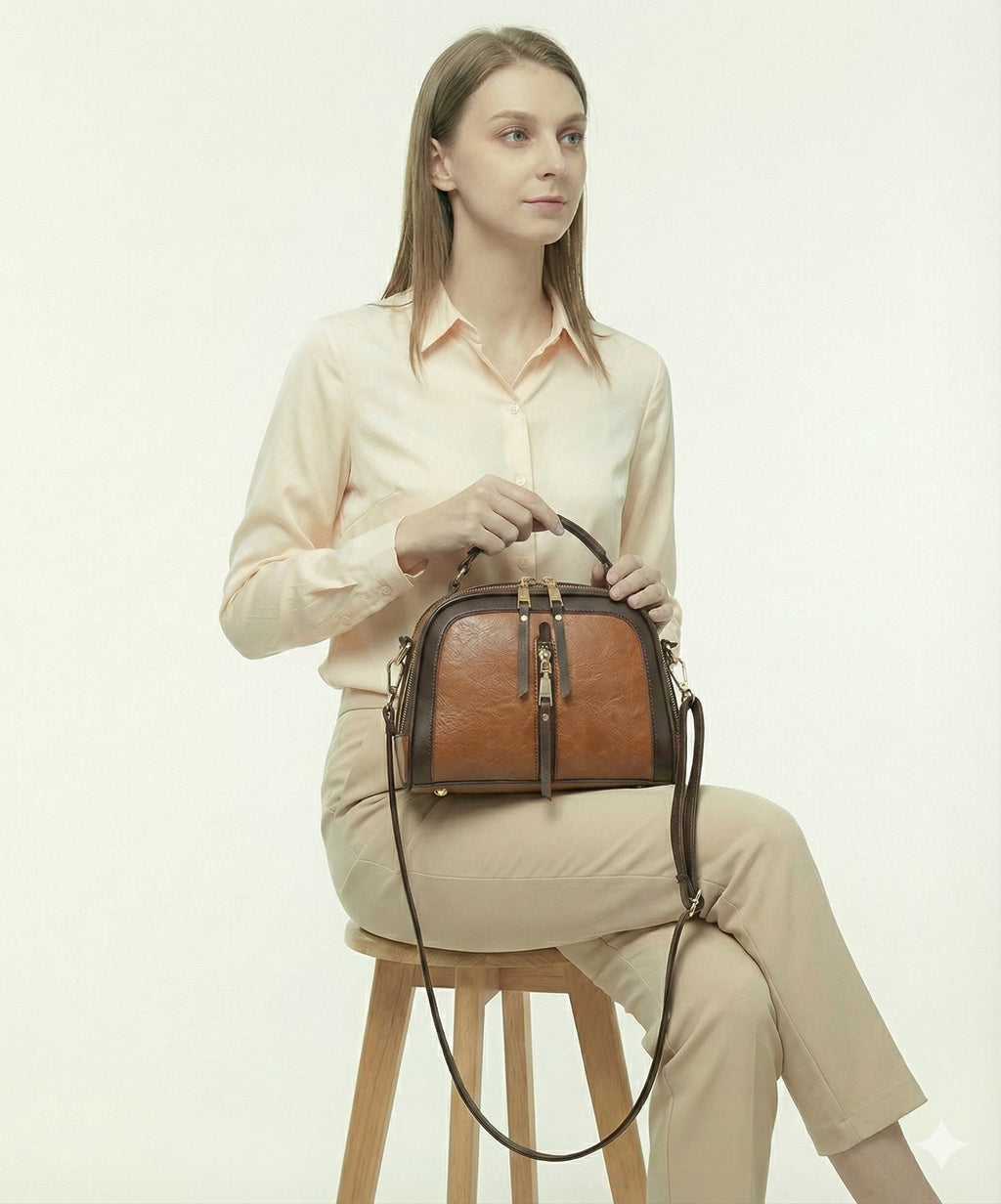 Bolsa Pequena em Couro Legítimo - Novelle
