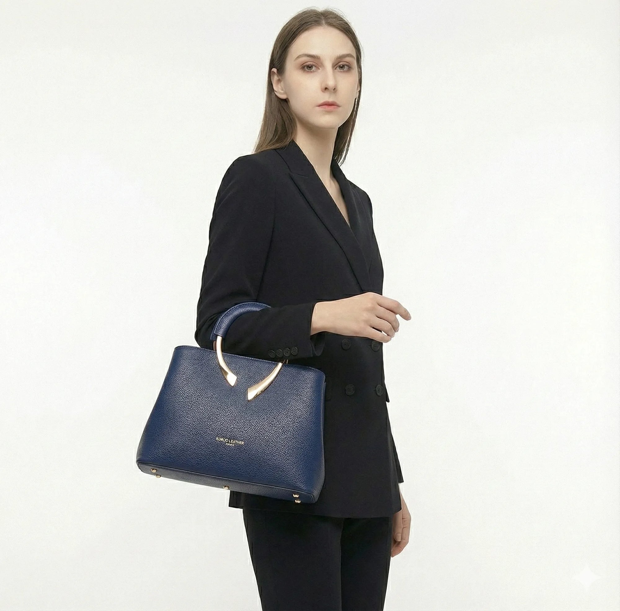 Bolsa em Couro Legítimo Transversal - Uiva