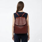 Mochila Feminina em Couro Legítimo - Camila