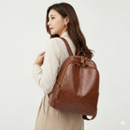 Mochila Feminina em Couro Legítimo - Violette