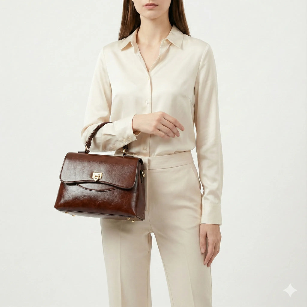 Bolsa em Couro Legítimo - Sienna
