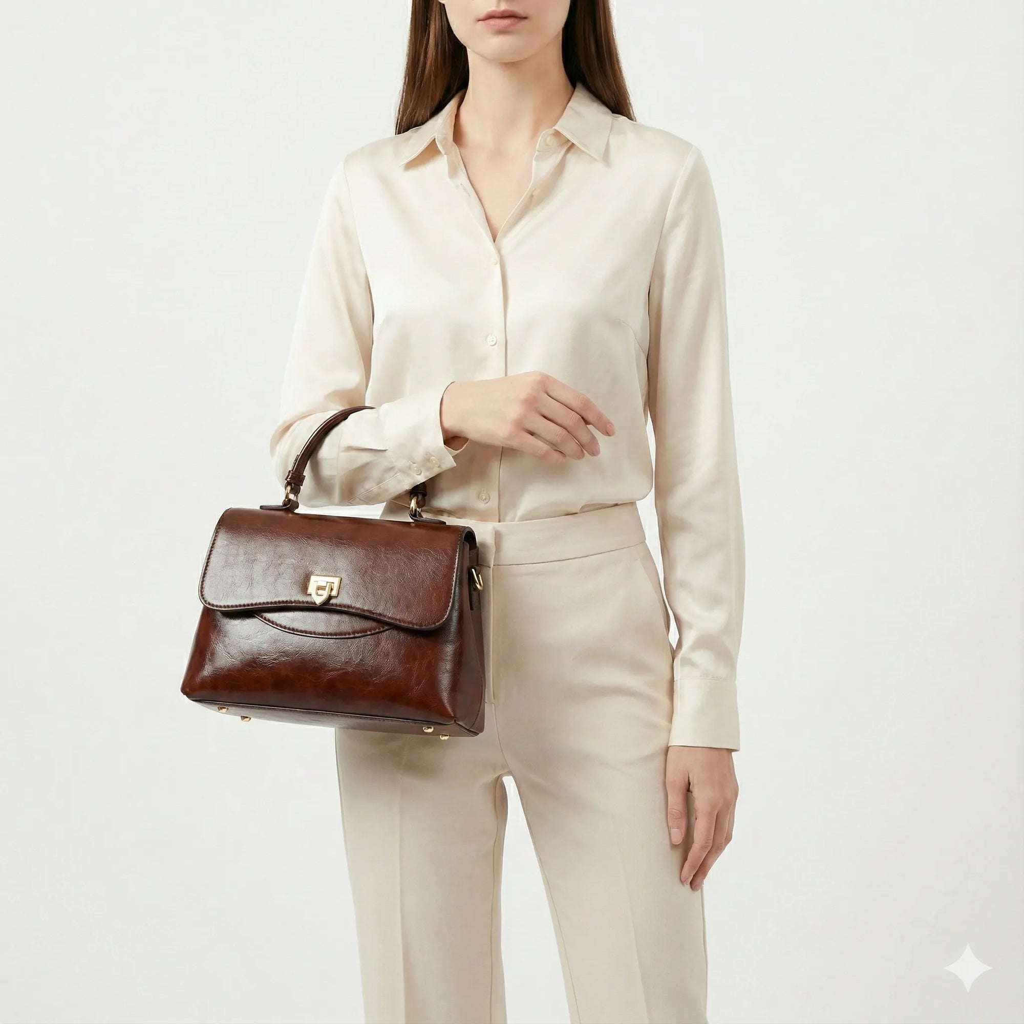 Bolsa em Couro Legítimo - Sienna