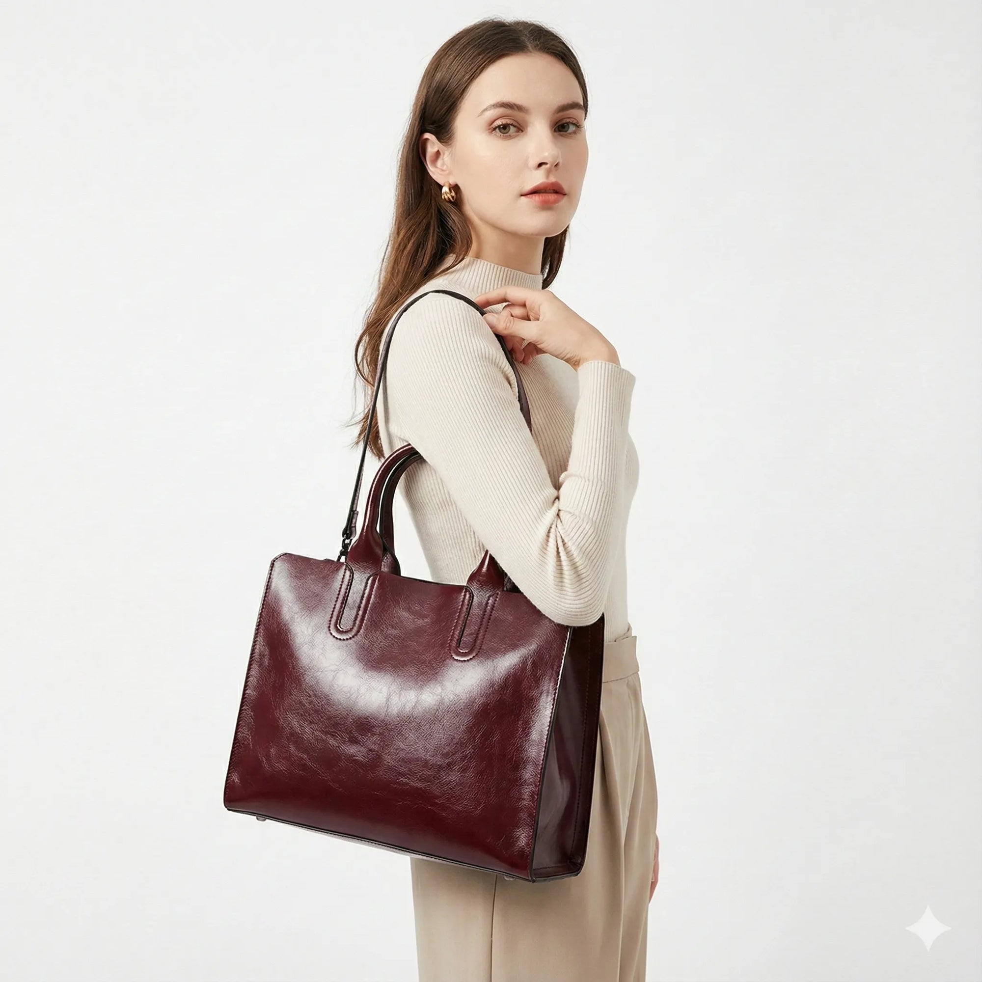 Bolsa em Couro Legítimo - Criz