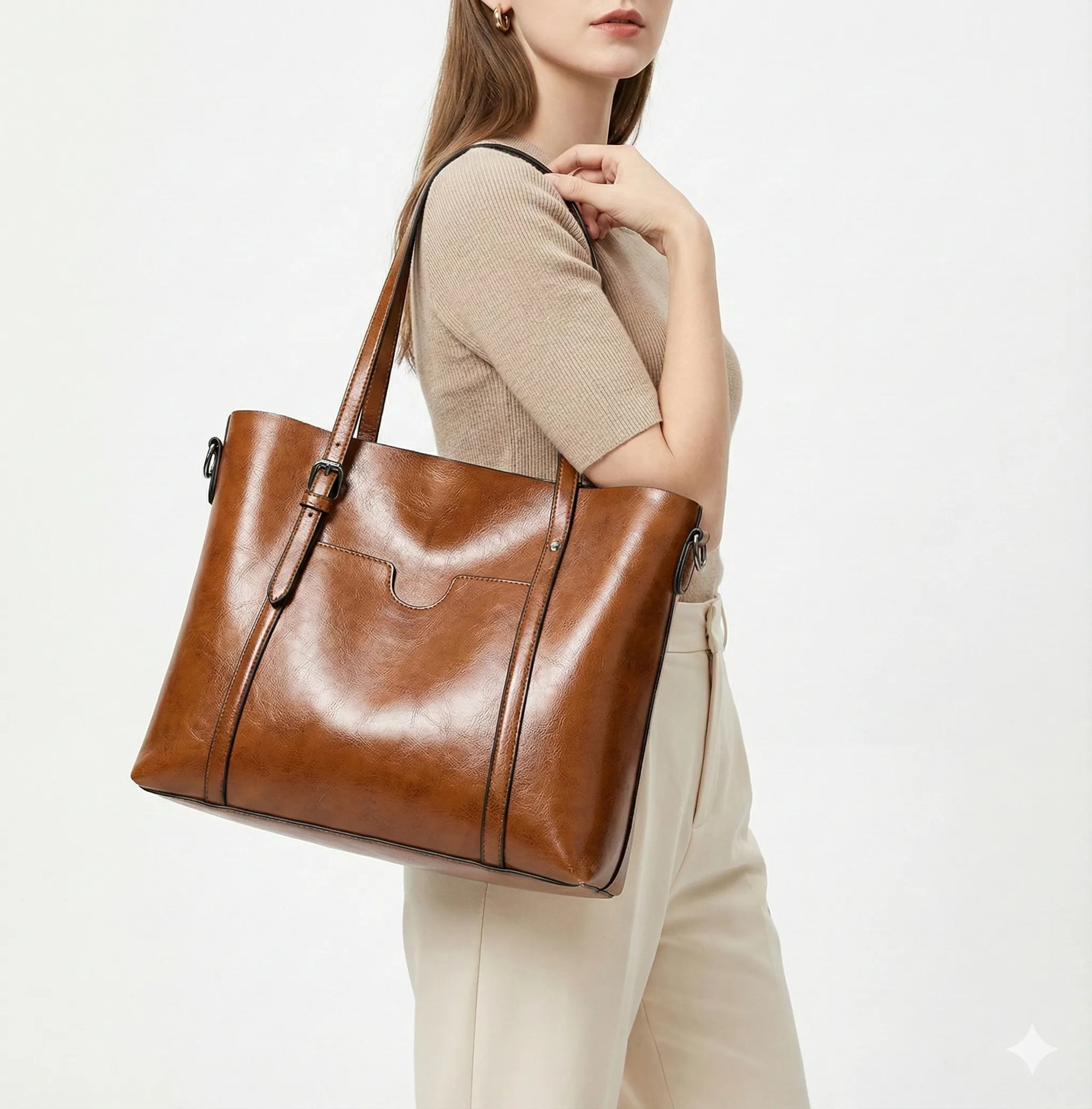 Bolsa em Couro Legítimo - Glamour