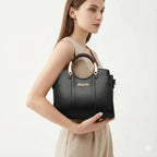 Bolsa Feminina em Couro Legítimo Transversal Luxuosa - Atena