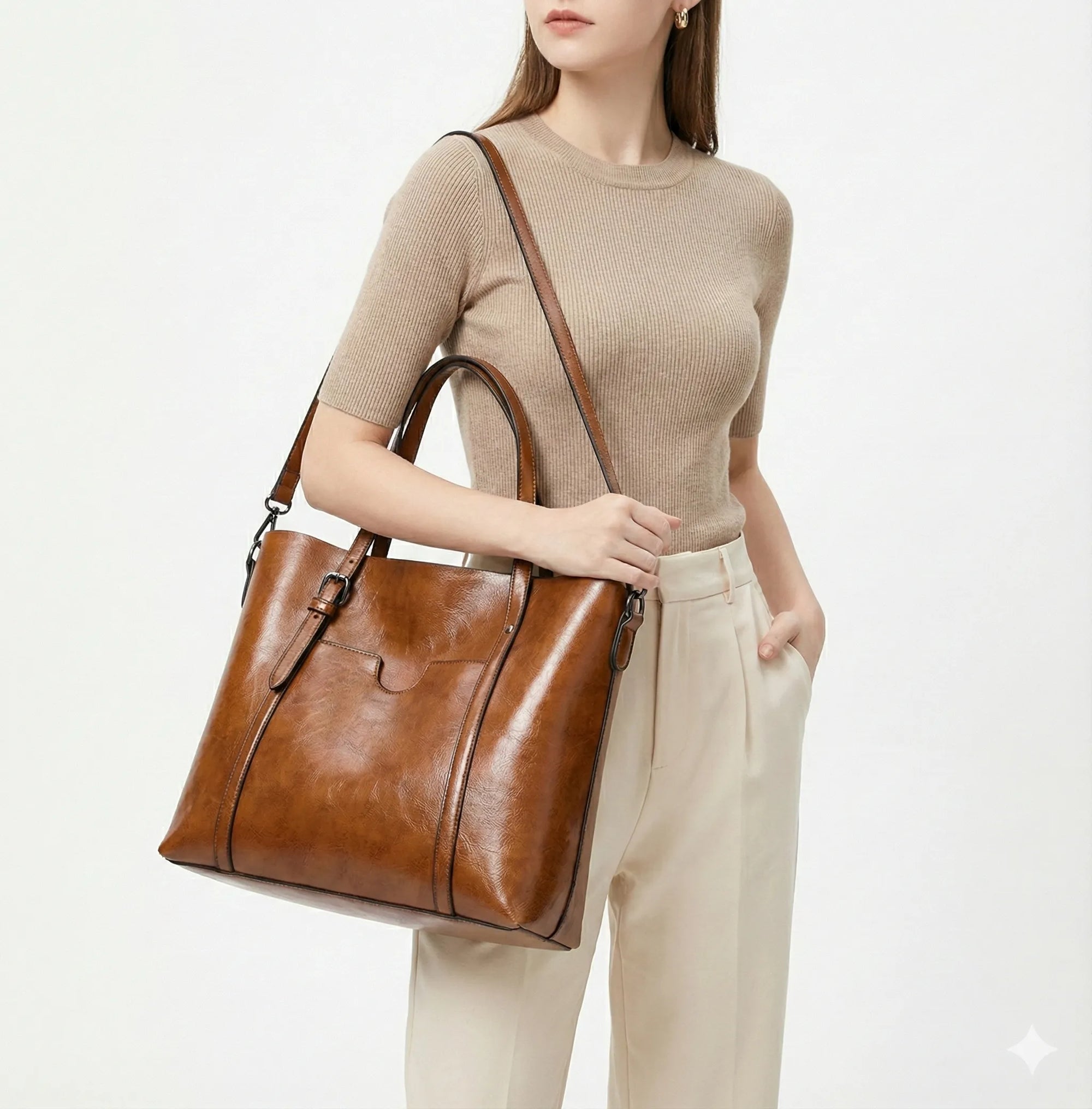 Bolsa em Couro Legítimo - Glamour