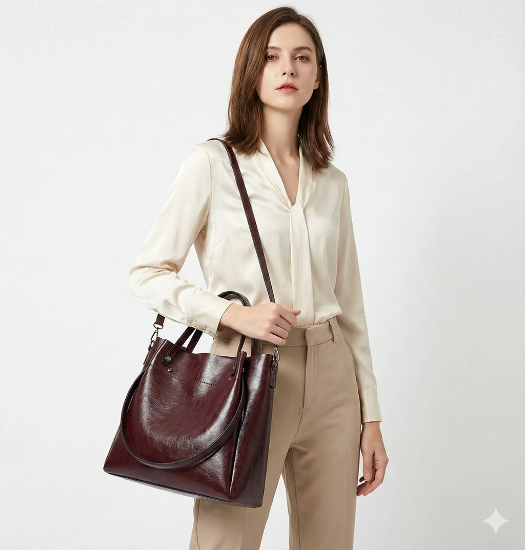 Bolsa em Couro Legítimo - Maelis