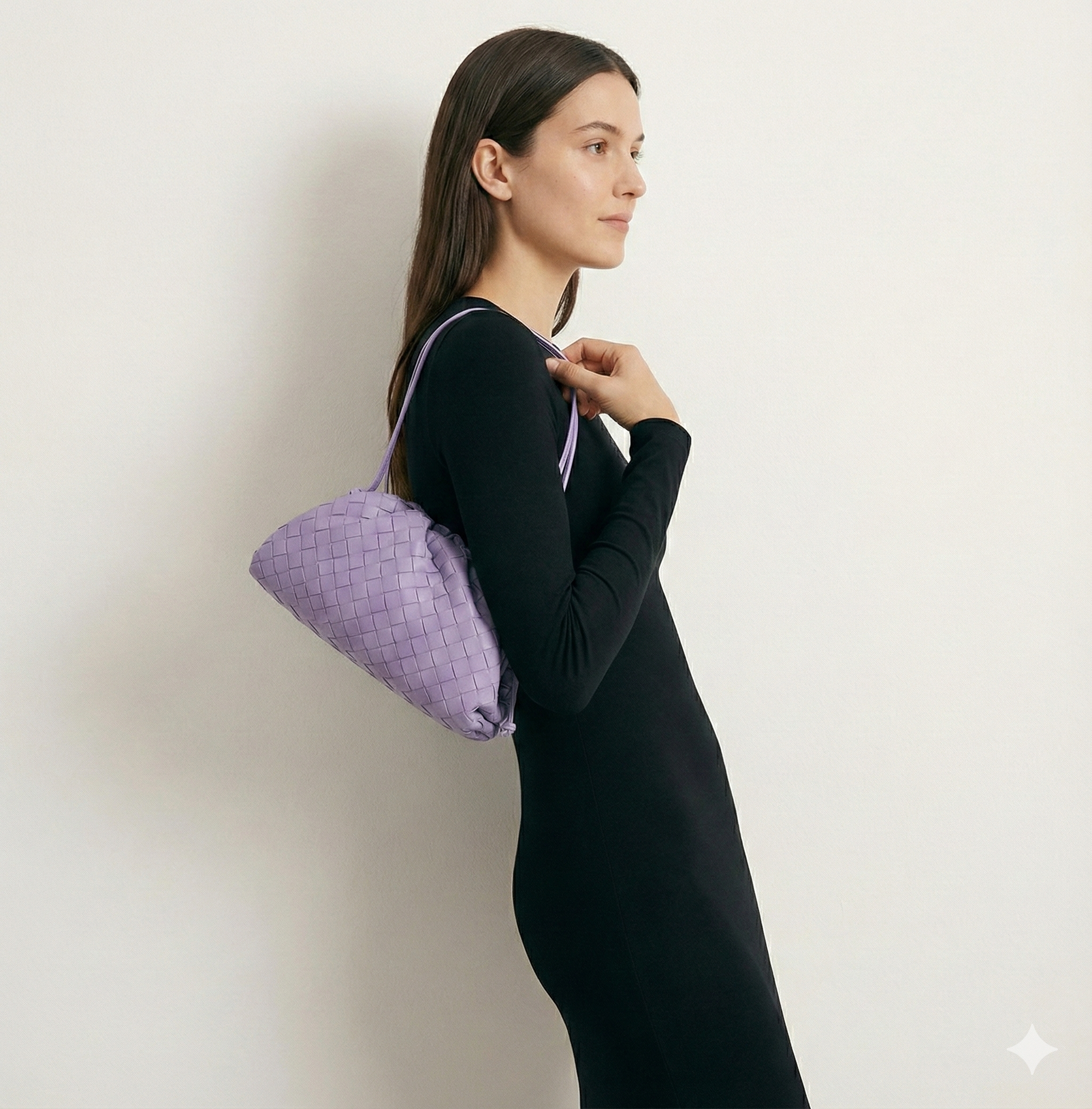 Bolsa Pouch Trançada Wendy