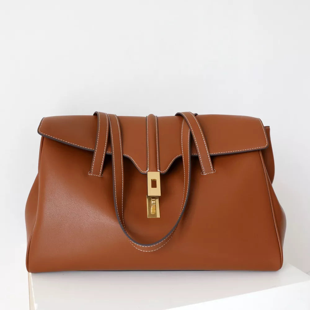 Bolsa Tote Couro Legítimo Ione