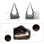 Bolsa Tipo Carteiro em Couro Legítimo - Agatha