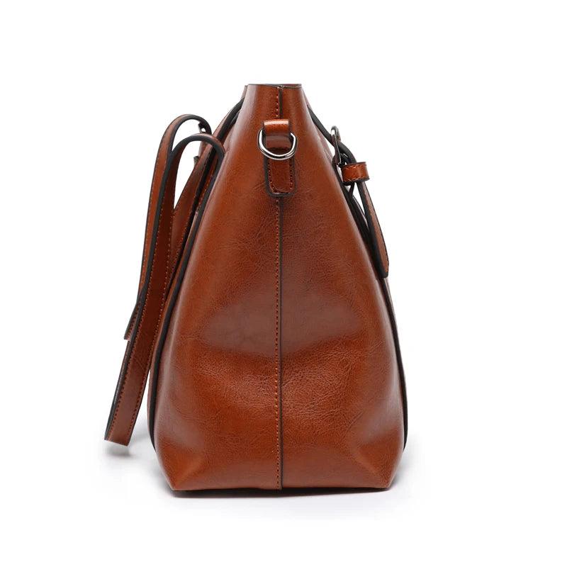 Bolsa em Couro Legítimo- Mother
