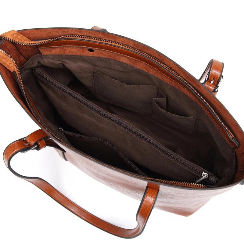Bolsa em Couro Legítimo- Mother