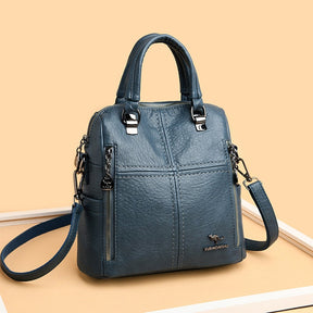 Bolsa Mochila em Couro Vivette