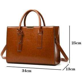 Conjunto em Couro Bolsa + 2 Carteira - Zayna