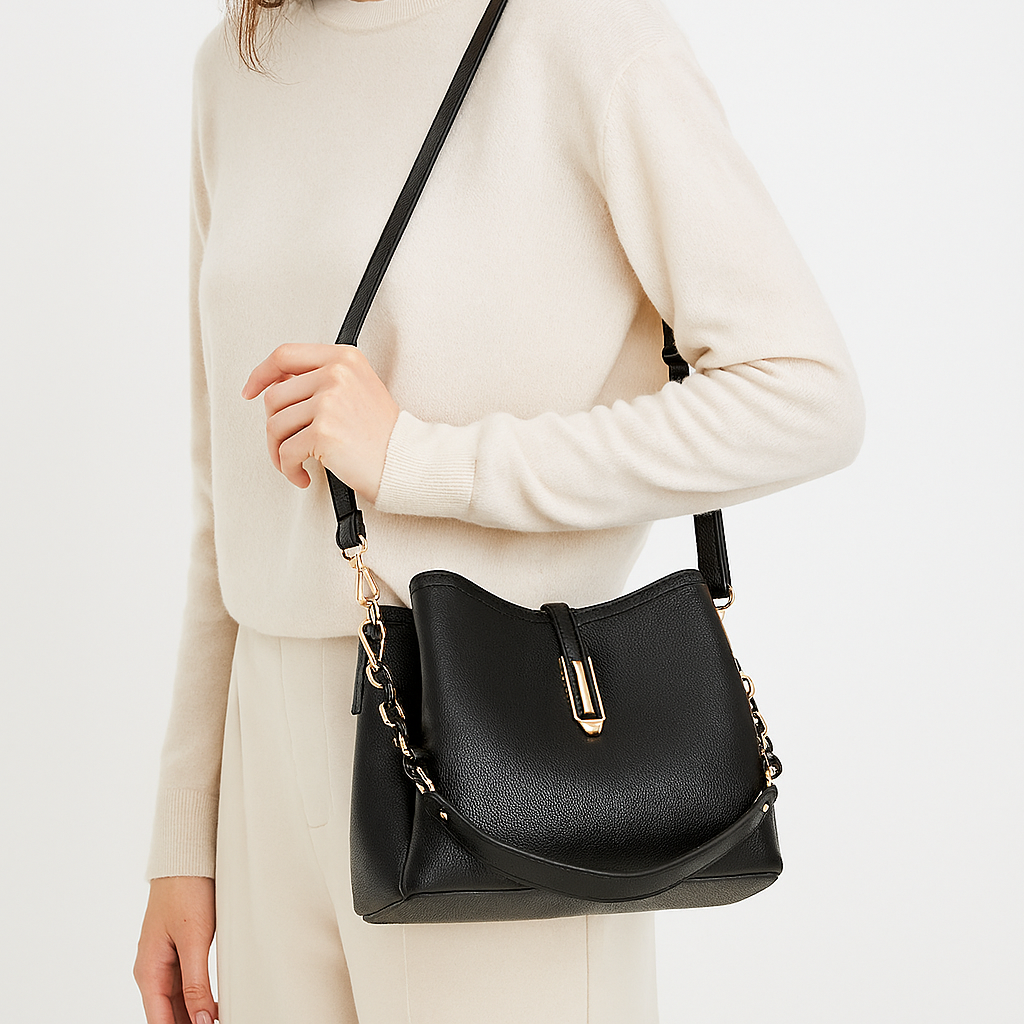 Bolsa em Couro Legítimo - Brail