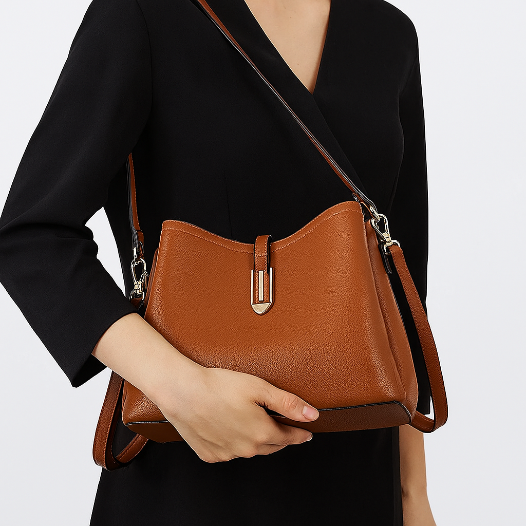 Bolsa em Couro Legítimo - Brail