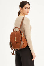 Mochila Feminina de Couro Legítimo - Serene