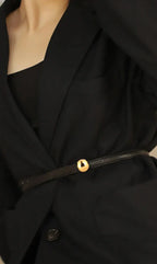 Cinto Feminino em Couro Legítimo - Esfera