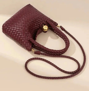 Bolsa Pequena Trançada Jasmine