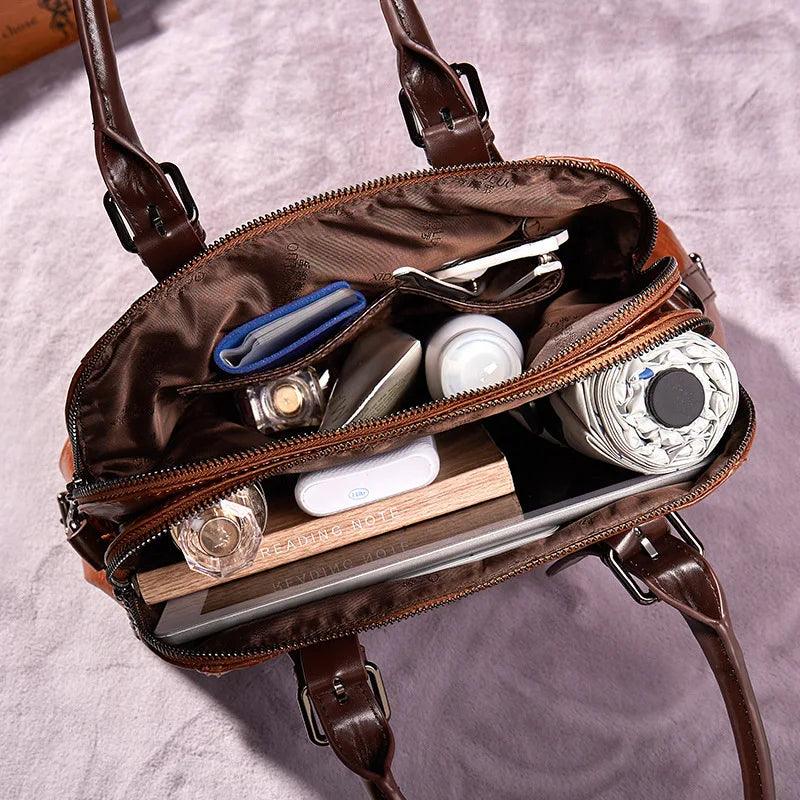 Bolsa em Couro Legítimo - Alice