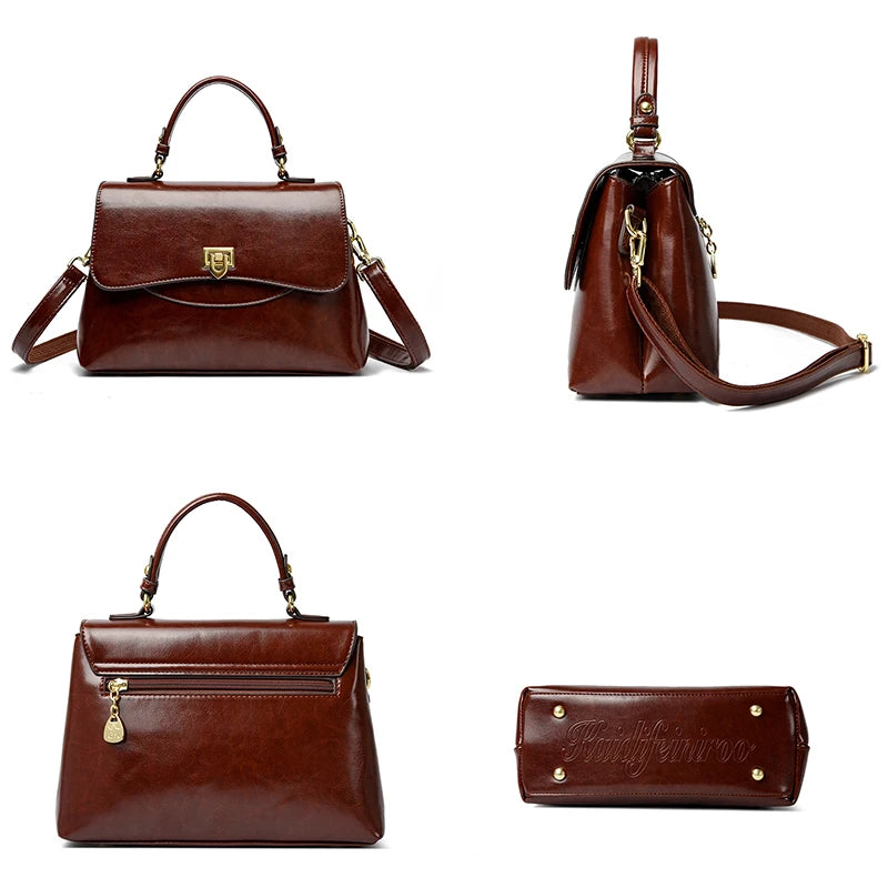 Bolsa em Couro Legítimo - Sienna