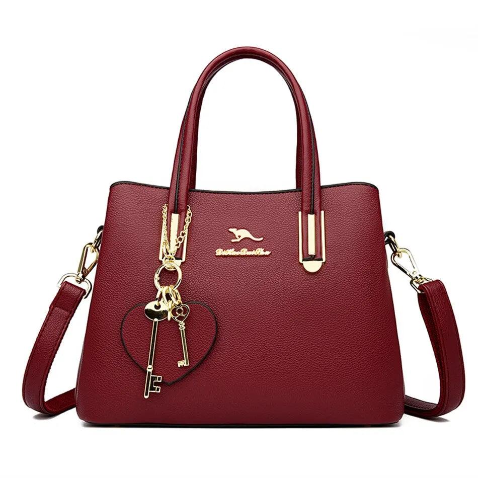 Bolsa Feminina em Couro Legítimo - Viour - LuxoCouer