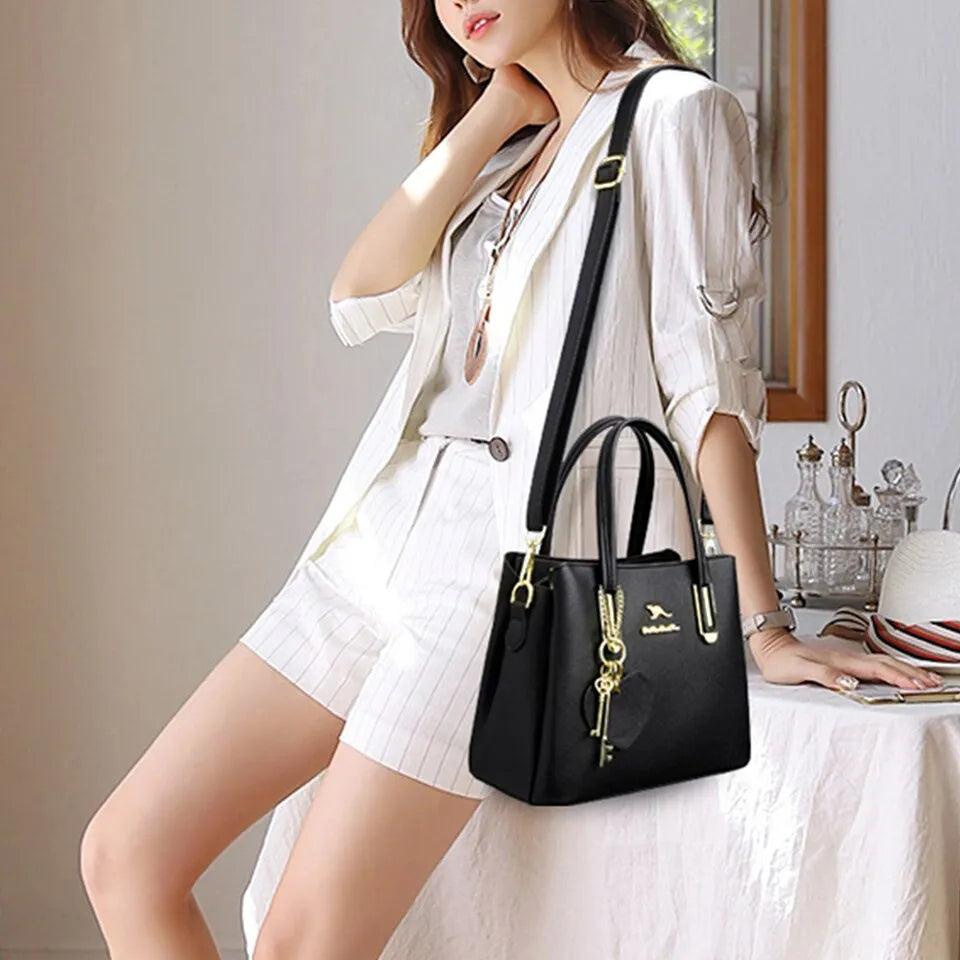 Bolsa Feminina em Couro Legítimo - Viour - LuxoCouer