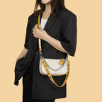 Bolsa Tiracolo Pequena Couro Legítimo Lara