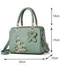 Bolsa Feminina em Couro - Floraris - LuxoCouer