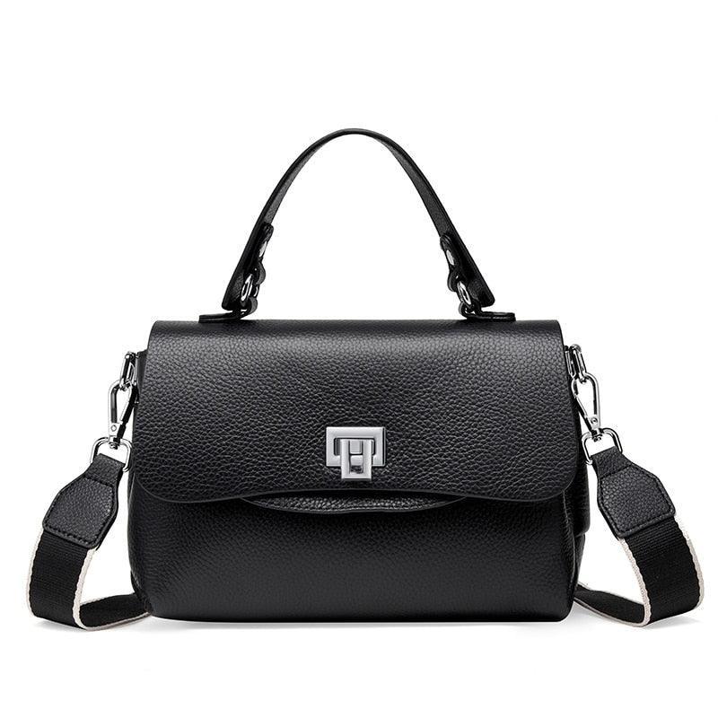 Bolsa Feminina Compacta em Couro Legítimo - Melbourn - LuxoCouer