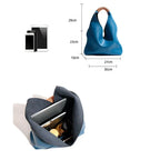 Bolsa Shopping Grande Couro Legítimo Rebeca