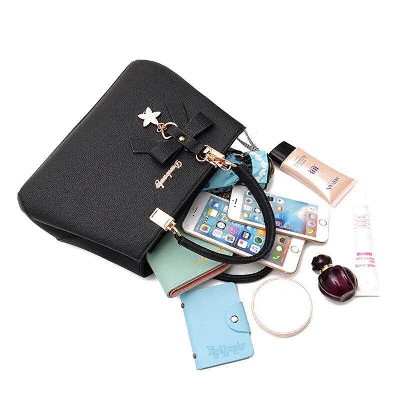 Bolsa Feminina em Couro - Estrela - LuxoCouer