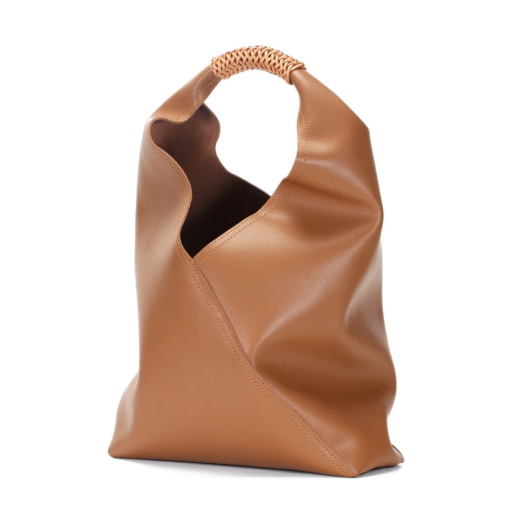 Bolsa Shopping Grande Couro Legítimo Rebeca