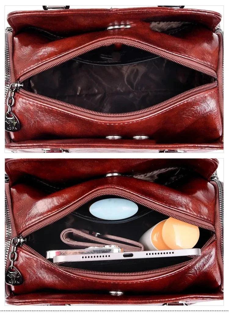 Bolsa em Couro Legítimo - Jade