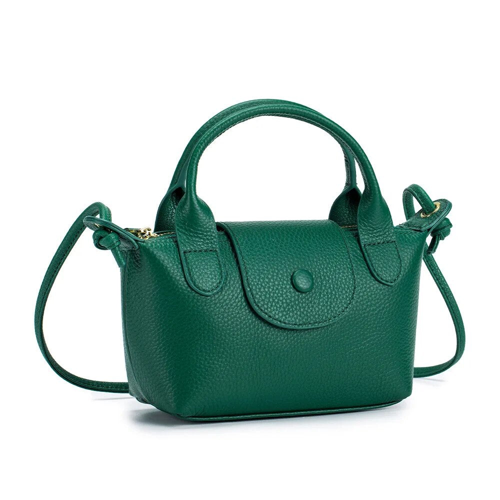 Bolsa Tiracolo Pequena Couro Legítimo Liz