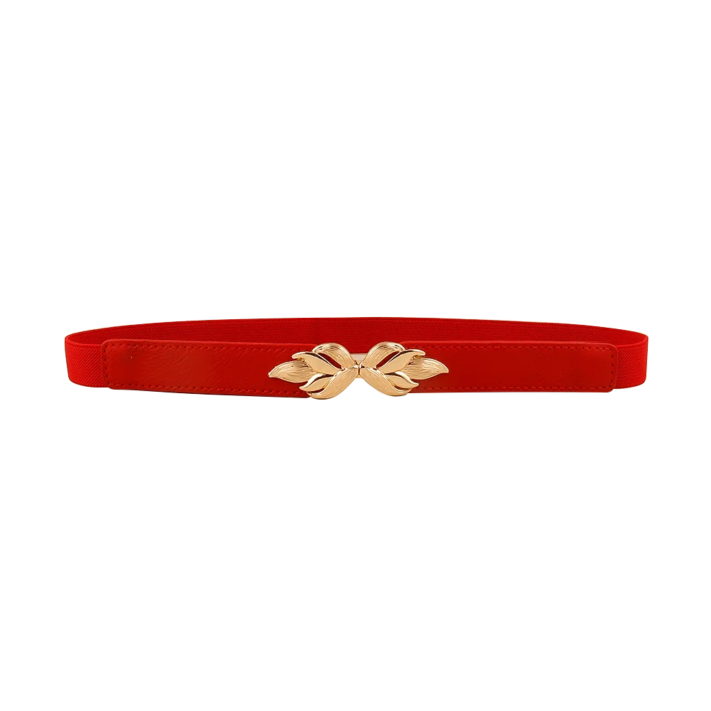 Cinto Feminino em Couro Legítimo com Elastico - Amour