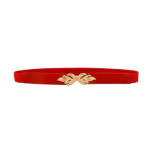 Cinto Feminino em Couro Legítimo com Elastico - Amour