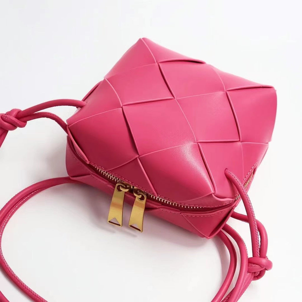 Bolsa Tiracolo Couro Legítimo Samira Mini