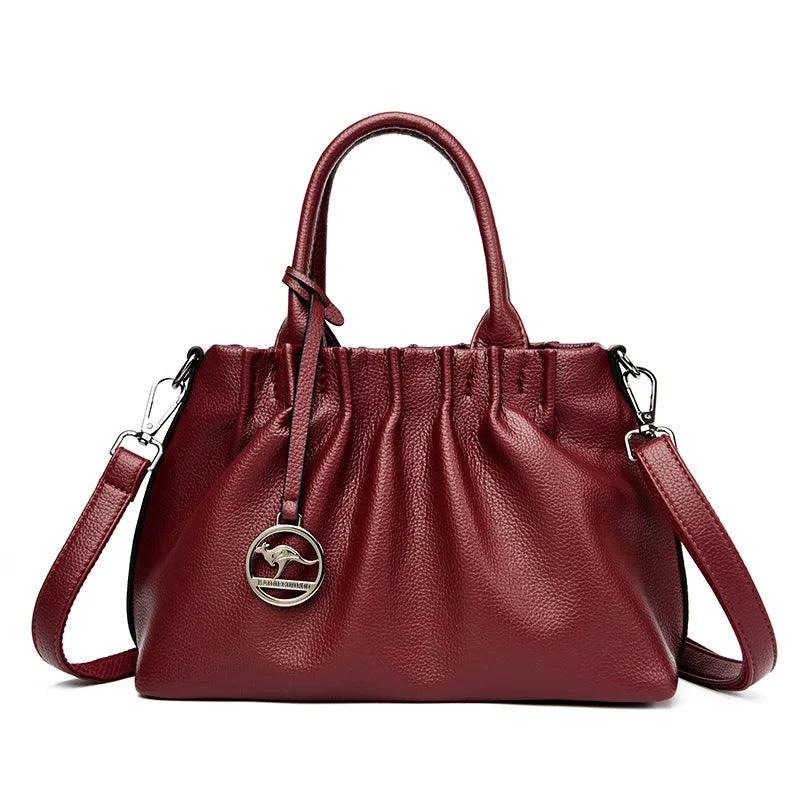 Bolsa em Couro Legítimo - Italia