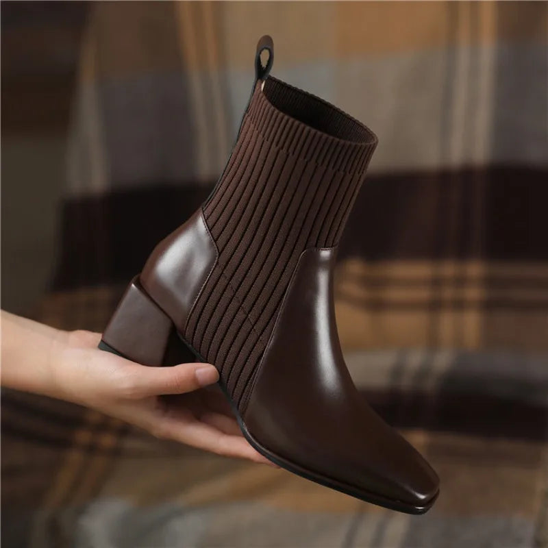 Bota Cano Médio Mirevette