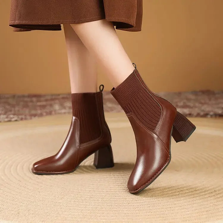 Bota Cano Médio Amelisse