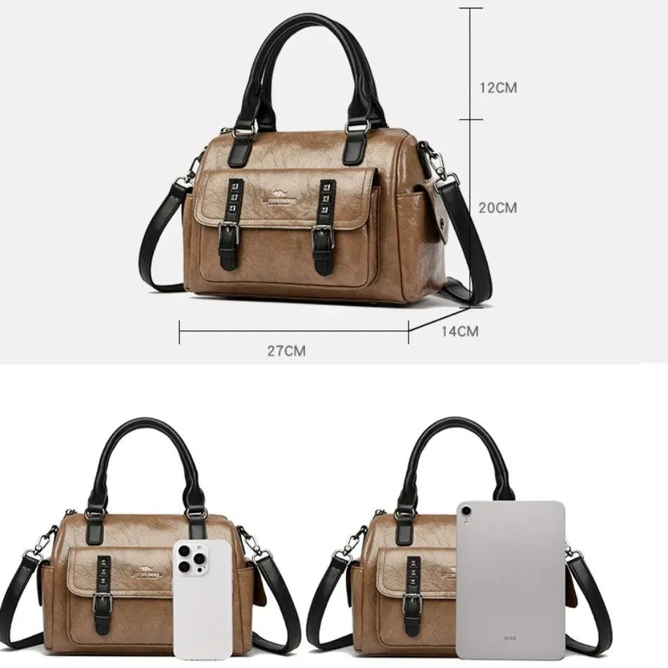 Bolsa em Couro Legítimo - Diva