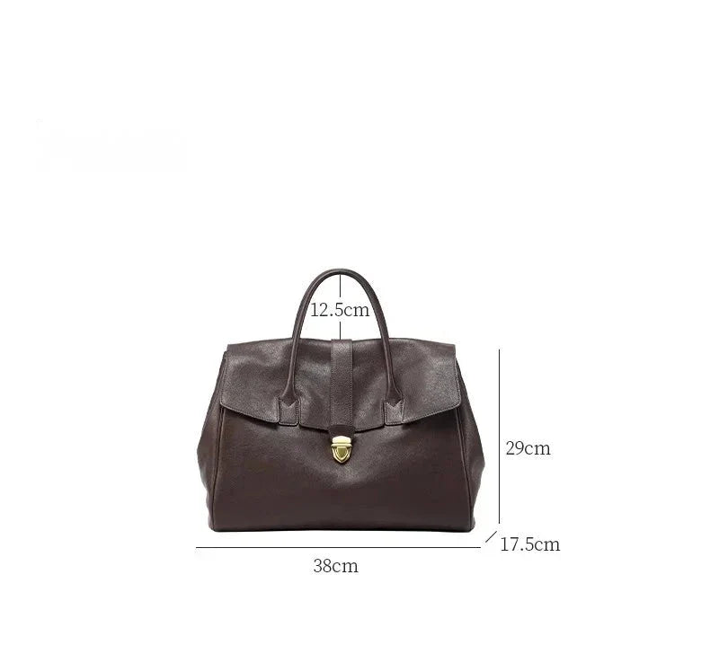 Bolsa Tote Couro Legítimo Gabrielle