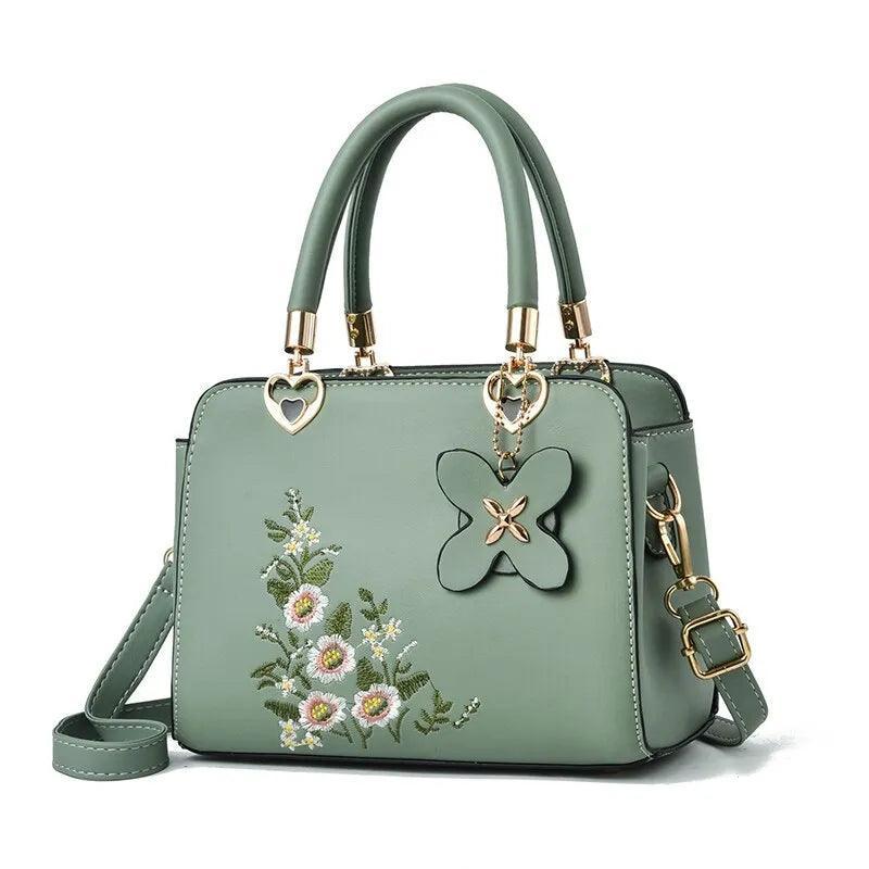 Bolsa Feminina em Couro - Floraris - LuxoCouer