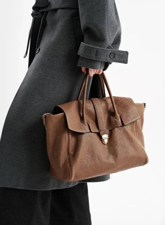 Bolsa Tote Couro Legítimo Gabrielle