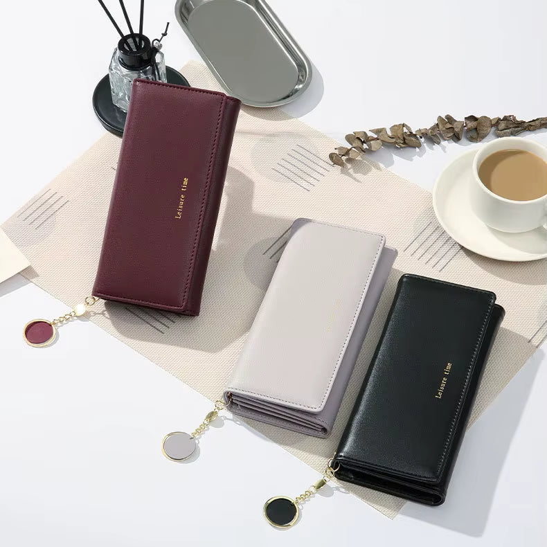 Carteira Feminina em Couro Legítimo - Lorena